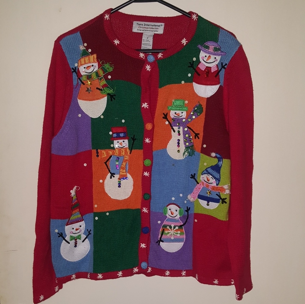 Snowman Christmas Sweater